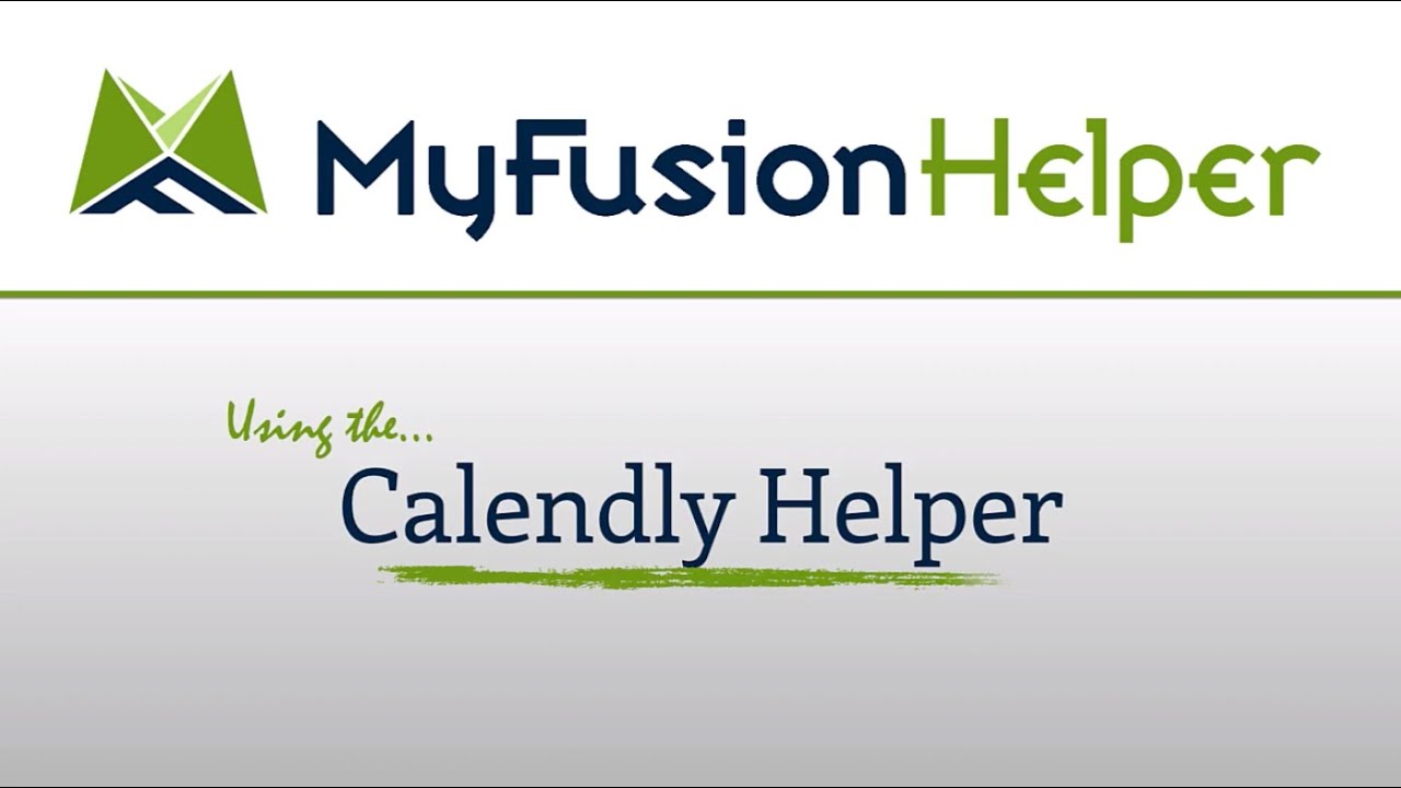 Calendly to Infusionsoft Integration Demo and Walkthrough YouTube