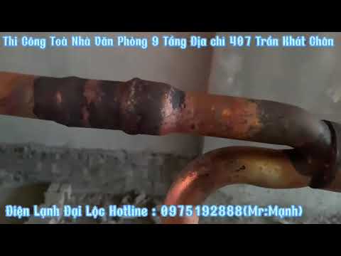 Video Kỹ thuật hàn ống đồng ống dẫn ga cho điều hòa - youtube
