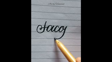 Jacopo name | Italic font #shorts #viral #trending