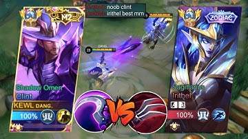 GLOBAL CLINT VS TOP 13 GLOBAL IRITHEL TRASHTALKER🔥 | ONE OF THE HARDEST ENEMY MARKSMAN (WHO WIN?!)