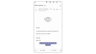 Clients: How to Sign a Contract on Mobile