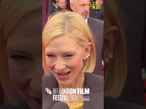 Cate Blanchett Attends London Film Festival For Premiere Of New Series Disclaimer