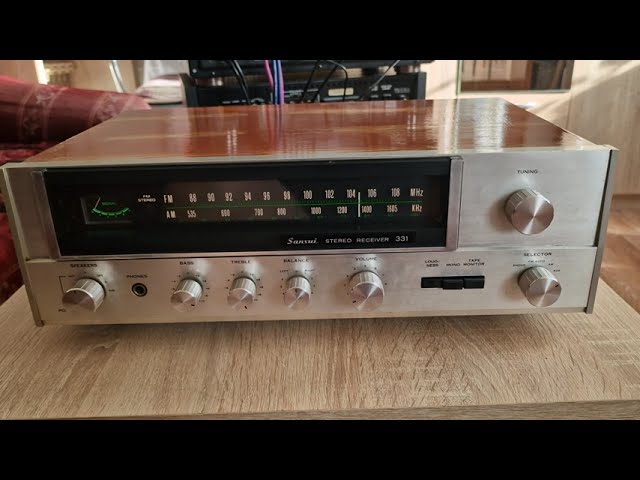 mひ6◎Sansui ステレオレシーバー 331 sansui ステレオレシーバー 331