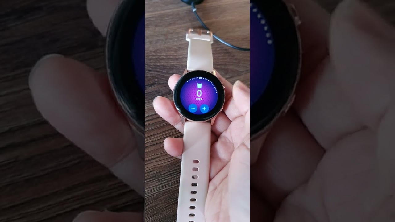 Relogio Samsung Galaxy Smartwatch Active Bluetooth Rosa Rose Gold