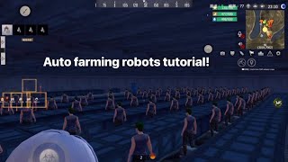 Auto Farming Robots Full Tutorial | Last Island of Survival screenshot 4