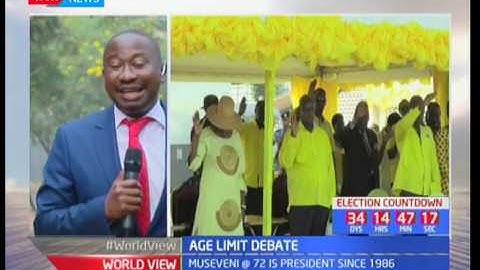 Uganda debates presidential age limit, Age limit debate