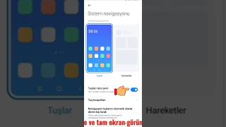 Xiaomi Geri Menü Tuşları Yerini Değiştirme Ve Tam Ekran Yapma Nasıl Yapılır Ğiştirme