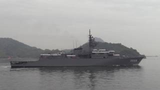 M170421B 海上自衛隊練習艦隊 練習艦『かしま』 呉基地入港