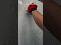 漆喰の模様｜木鏝乱流仕上げ【漆喰DIY】