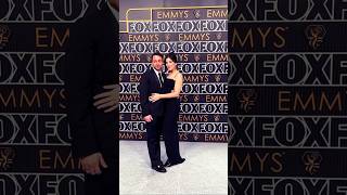 Kieran Culkin With His Wife Jazz At The 75Th Primetime Emmy Awards.