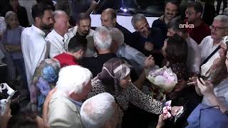 Tahliye edilen Adnan Selçuk Mızraklı, Diyarbakır Havalimanında karşılanıyor #Canlı