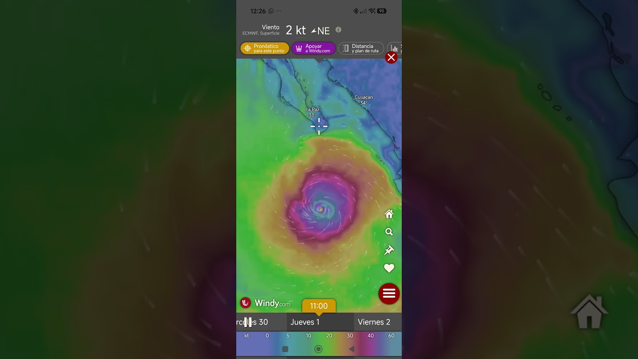 ¿Dónde estarán Polo y Rachel el 2 de octubre? 🌪️ | Trayectoria en el  Pacifico México