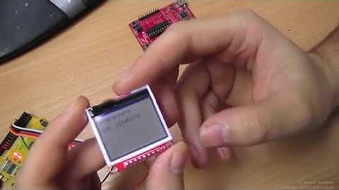 LCD модуль HX1230 или дисплей от Nokia 1202