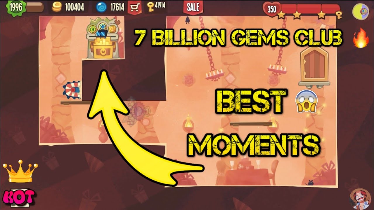 King of thieves👑| 7 Billion Gems Club Finally🎉🎊 | 😱Best Moments🔥| Ryan Kot✅ Baby Sharks 🦈 #kot