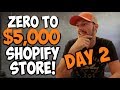 Chris Record - ZERO TO $5,000 SHOPIFY STORE TRAINING - DAY 2