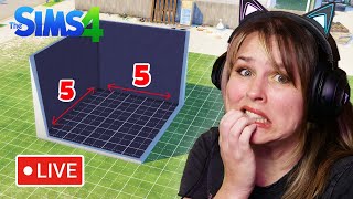 #1 MOET IK HIERIN EEN HEEL HUIS BOUWEN?! - Tiny House Challenge (5x5 grid) Sims 4 screenshot 3