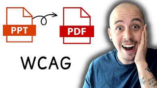 How to Convert a PowerPoint to an Accessible WCAG-Compliant PDF