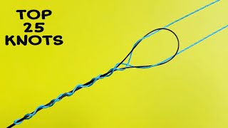 Top 25 best fishing knots for fishing that every fisherman should know about