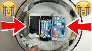Is the iPhone SE WATERPROOF?! A iPhone SE vs 5S vs 6S Water Test! A Waterproof Test and Review.