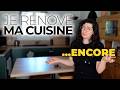 2 mois de rénovation : nouvelle cuisine & bibliothèque sur-mesure