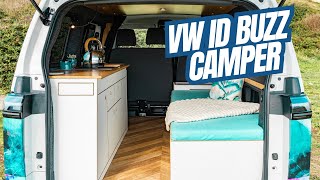 Stunning Vw Id Buzz Campervan Van Tour - Electric Micro Camper