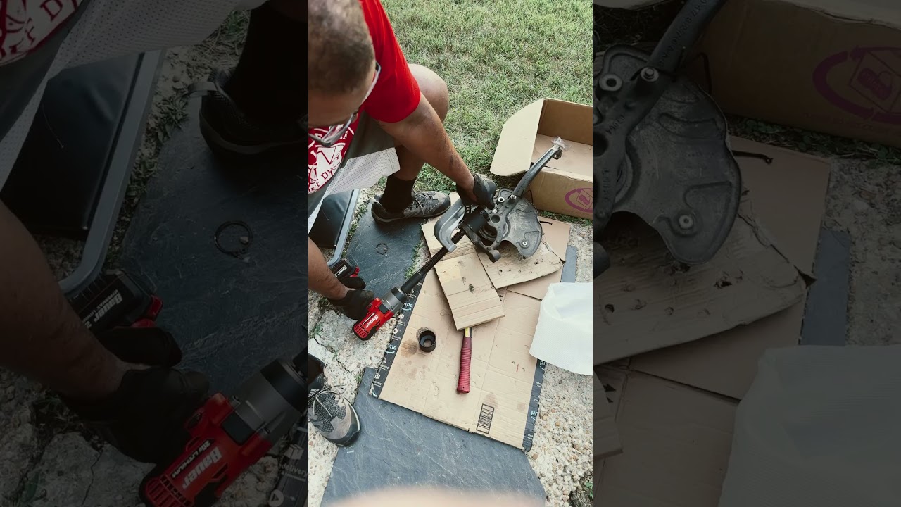 Lower Ball Joint replacement (300C & all Mopars) No tricks Pt. 2