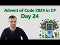 Advent of Code 2024 Day 24: Crossed Wires in C# ✅✅