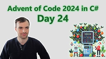 Advent of Code 2024 Day 24: Crossed Wires in C# ✅✅