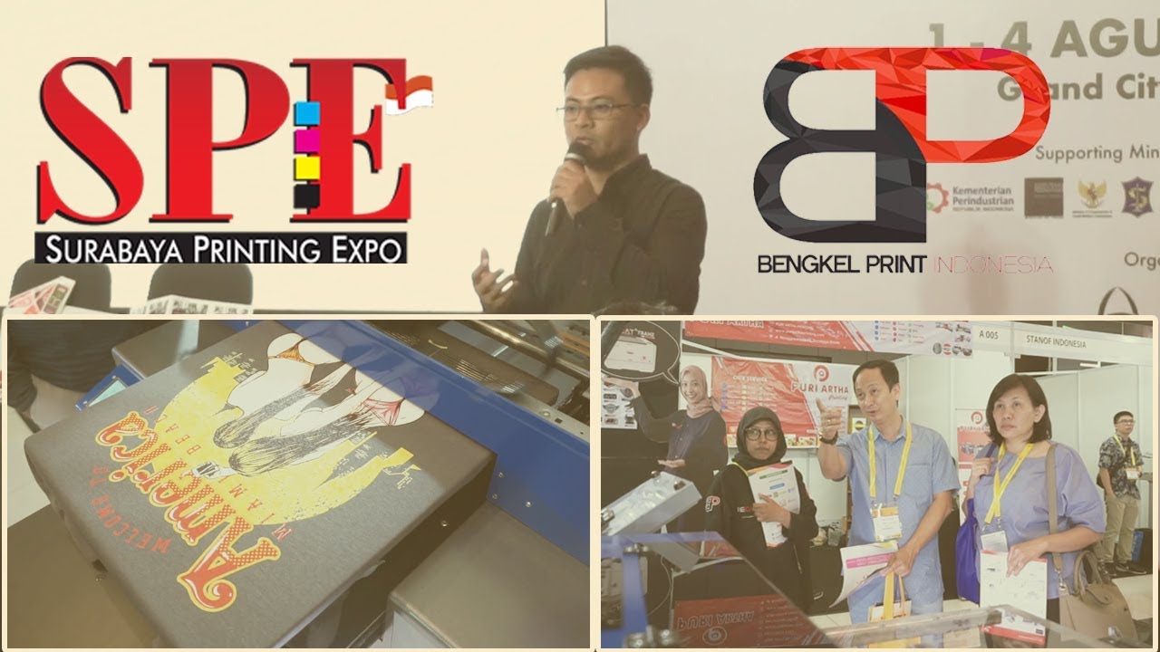 Bengkel Print on Surabaya Printing Expo 2019