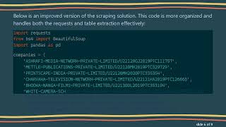 Efficiently Scraping Multiple Tables from Websites with Python