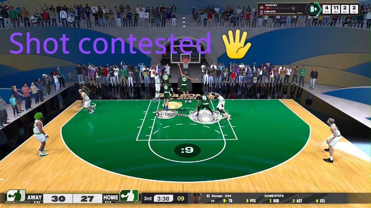 NBA 2K25 90 interior defense for no reason 🙄