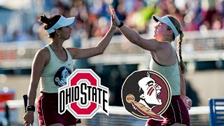 Ohio State vs Florida State Doubles Highlights | College Matchday