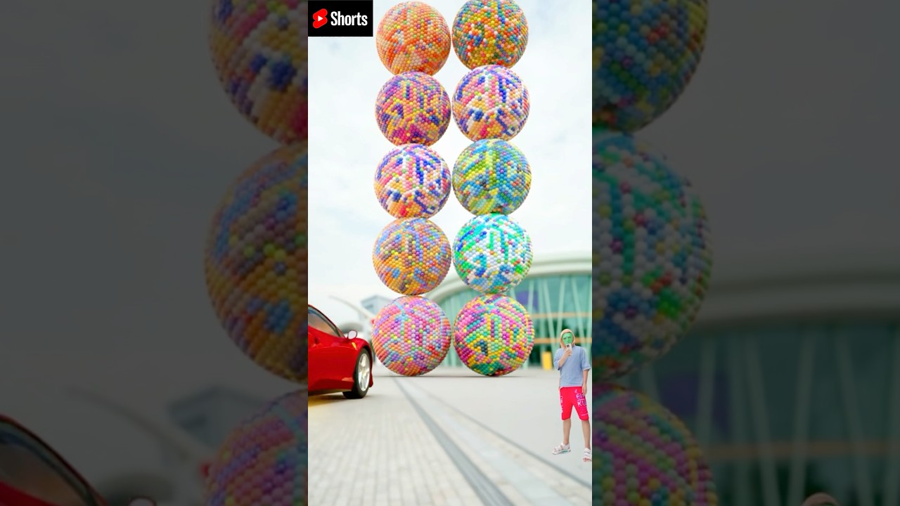 The mascot vibrato assistant placed on balloons field is popular Creative - Ai 