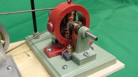 Pt 6 tubalcain BUILDS A MODEL DYNAMO for a Steam Engine