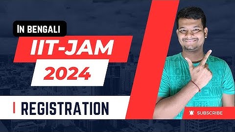 IIT-JAM 2024 step by step registration process | #iitjam2024 #iitjam #fizyeasy