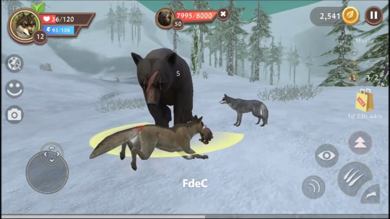 WildCraft jogo do lobo para Android - jogos para crianças - YouTube