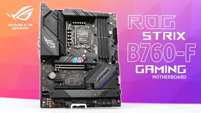 Carte Mère Asus Rog Strix B760-I Gaming WiFi DDR5 (Intel LGA 1700