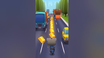 Funny Fails Talking Tom Gold Run Officer Tom Gameplay Android #shorts #shortfeed #talkingtom