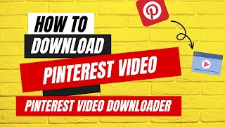 Pinterest Video Downloader | How to Download Pinterest Videos on Laptop, Pc, Mobile Phone screenshot 3