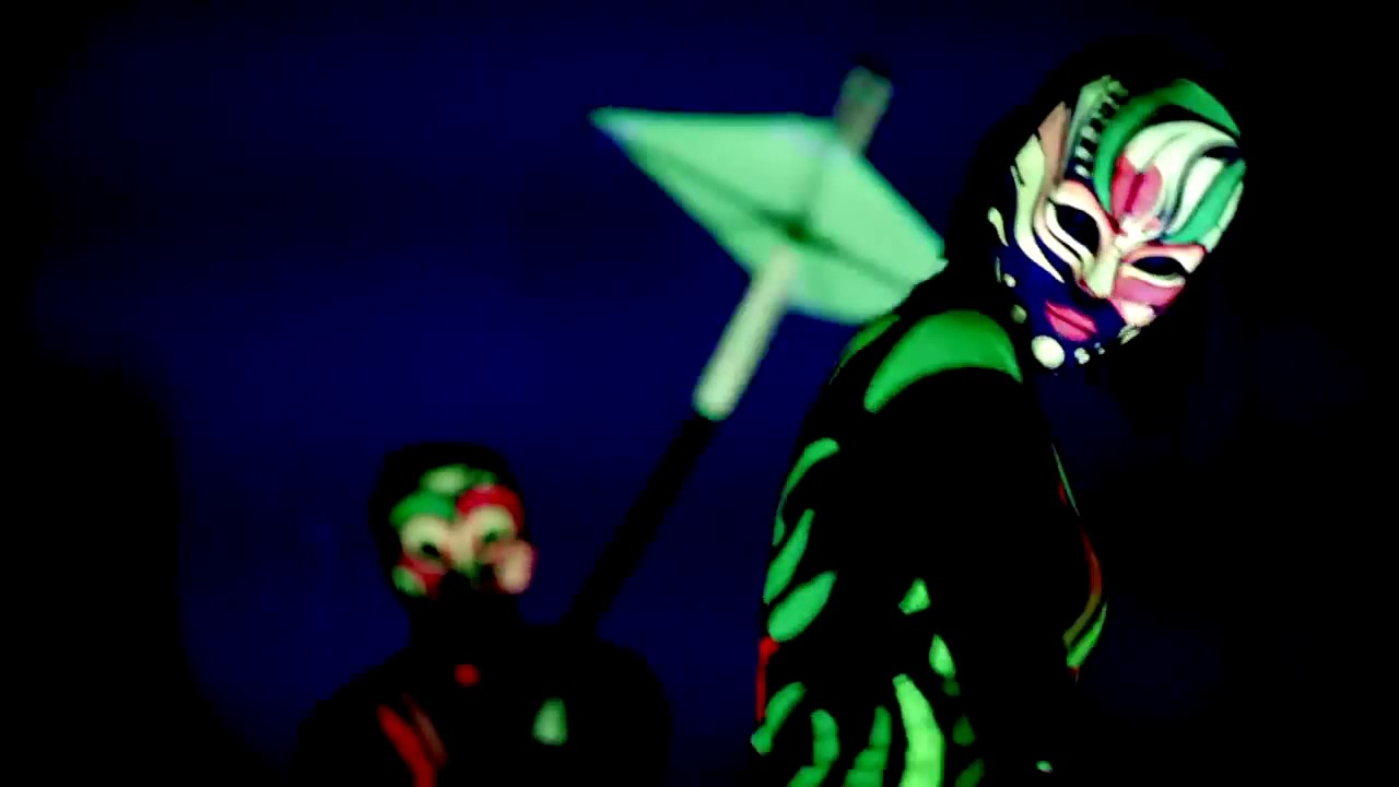 Неоновое шоу - YouTube