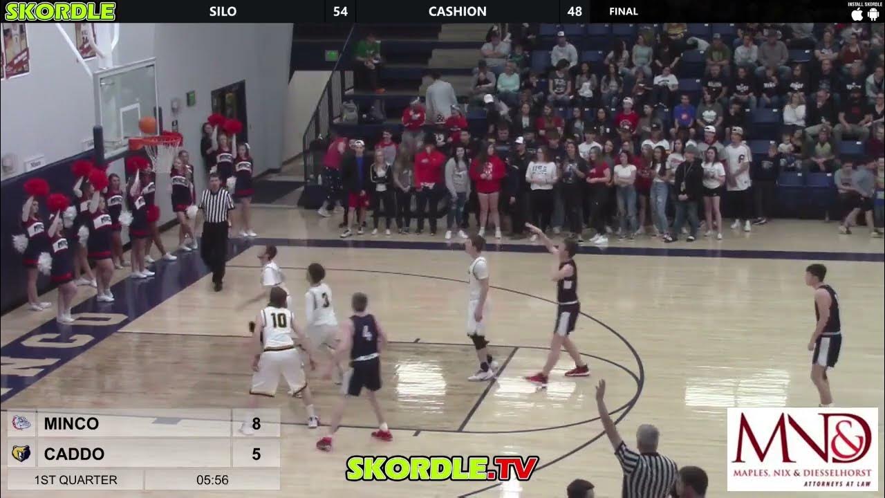 Minco at Caddo Boys Basketball YouTube