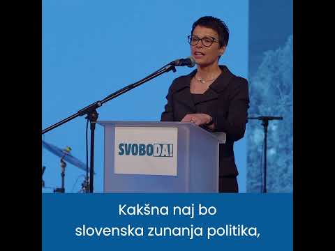 Marta Kos - Naloga zunanje politike bo, da Sloveniji povrnemo ugled in zaupanje.