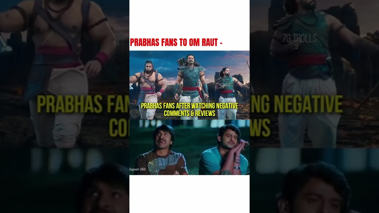 AdiPurush Teaser Telugu | AdiPurush Teaser Troll | AdiPurush Teaser Reaction | 