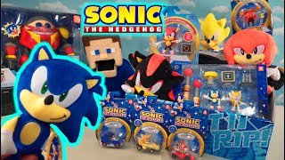 SONIC the Hedgehog JAKKS HUGE PLAYSET & FIGURES WAVE 5 Plush, Cars Unboxing 2021