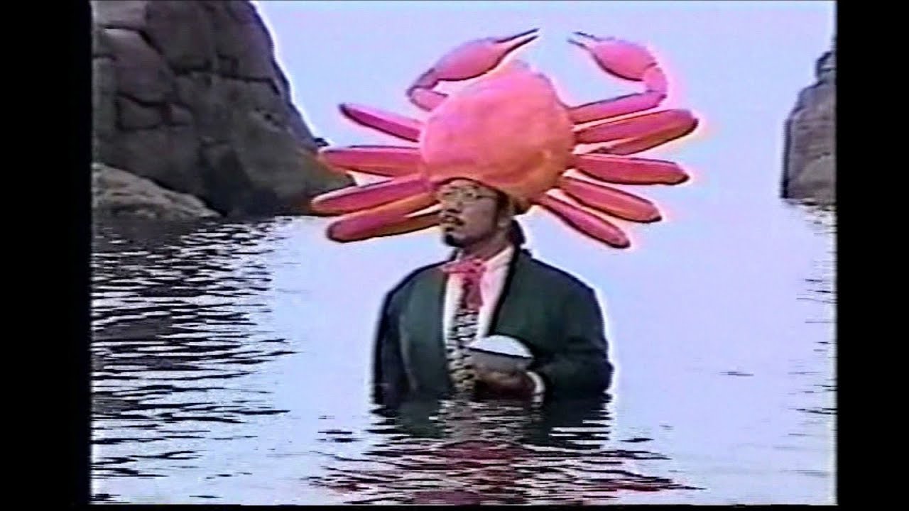 越前屋俵太 テレビ局の鉄塔上から中継（1997年） - YouTube