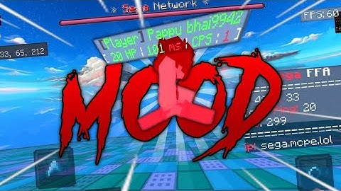 "MOOD" | MCPE 1.18 PVP COMBOTAGE | SEGA NETWORK