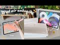 iPad air 4th gen unboxing and review 🧊 how i use it to study