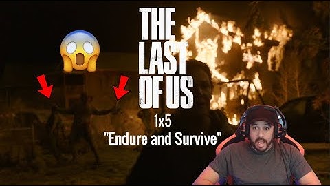 The Last Of Us 1x5 "Endure and Survive" REACTION!!