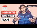 One month GRE prep plan by a 340 scorer | No coaching week by week GRE study plan
