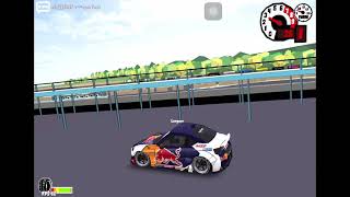 Drifting a Toyota GT86 Redbull Racing